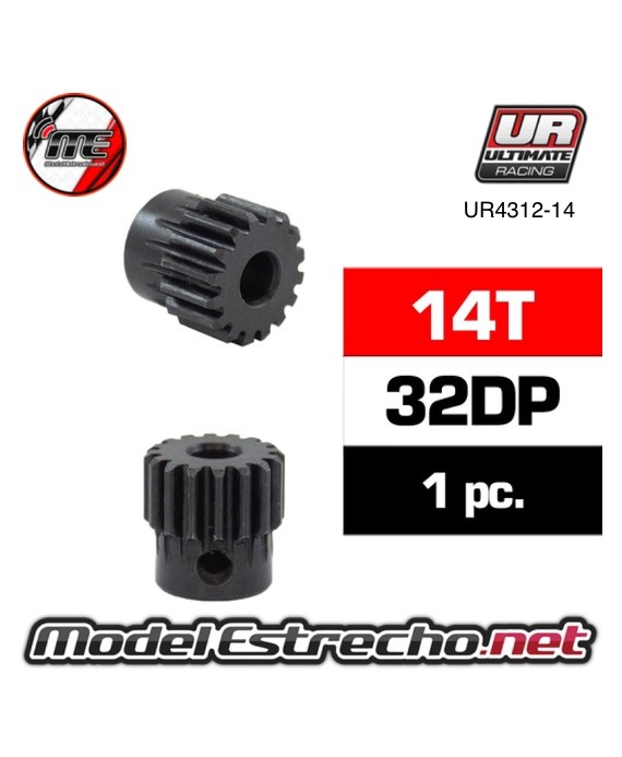 PIÑON 14T 32DP ACERO PASO DE 5mm

Ref: UR4312-14