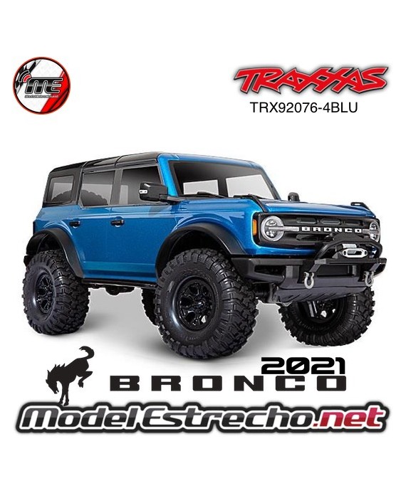 TRAXXAS TRX-4 BRONCO 2021 AZUL

Ref: TRX92076-4BLU