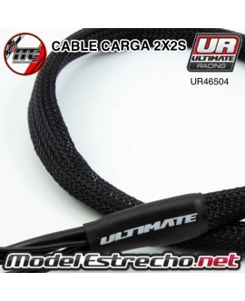 CABLE DE CARGA 2 LIPO 2S-2 BANANA 4mm/5mm