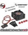 VENTILADOR HOBBYWING 25x25x10 XR10 AXE 1.1 2510BH  6v. 18000RPM

Ref: HW30860007