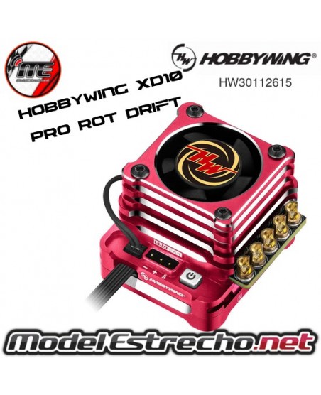 HOBBYWING XERUN XD10 PRO ROT DRIFT BRUSHLESS REGLER 100A 2s LIPO

PARA DRIFT

Ref:HW30112615
