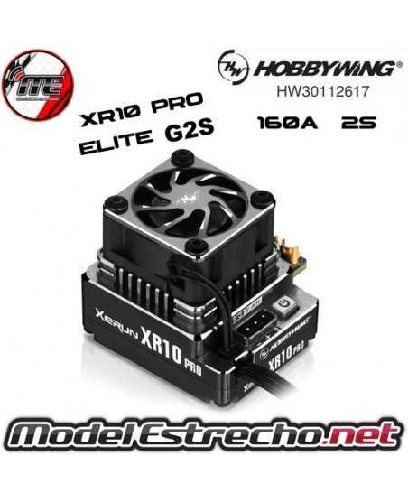 HOBBYWING EZRUN XR10 PRO ELITE G2S BRUSHLESS ESC GREY 160A 2S LIPO

Ref:HW30112617