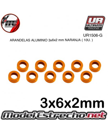 ULTIMATE ARANDELAS AJUSTE CAMPANA 0.1 - 0.2 - 0.3 mm