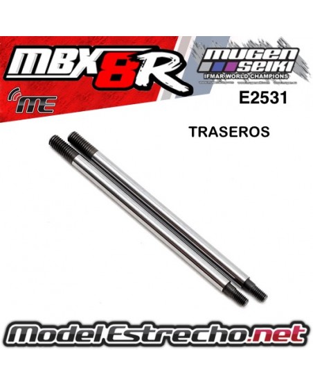 VASTAGOS AMORTIGUADOR TRAS. MUGEN MBX7R/8/8R (2U.)

Ref: E2531