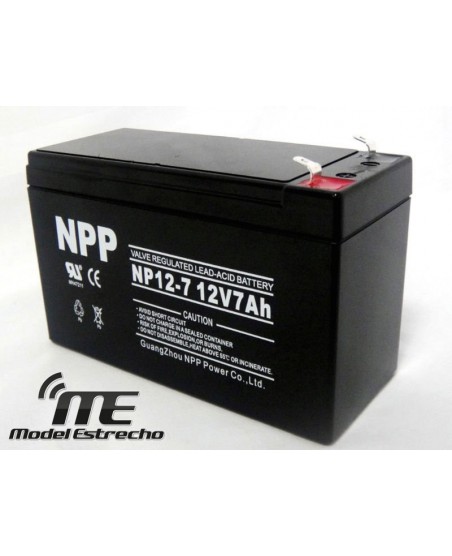 BATERIA DE PLOMO 12V.