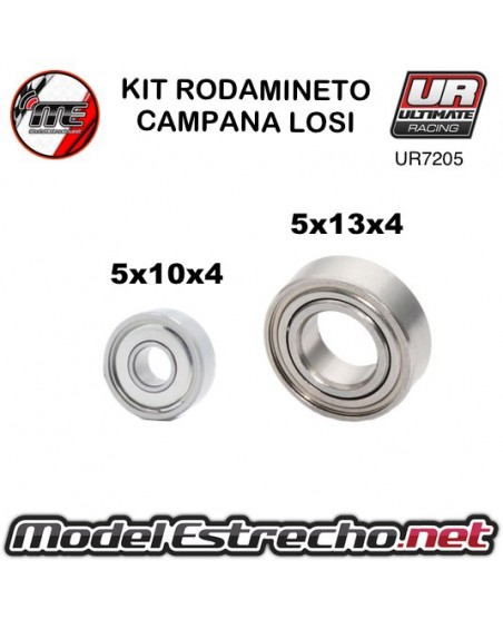 RODAMIENTOS CAMPANA LOSI 5x13x4 Y 5X10X4 TAPAS METALICAS

Ref: UR7205