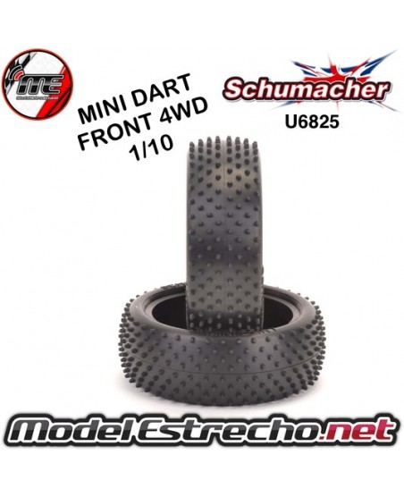 SCHUMACHER MINI DART 1/10 DELANTERAS 4WD - AMARILLA

Ref: U6825