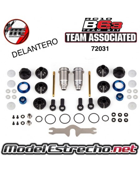 KIT DE AMORTIGUADOR DELANTERO COMPLETO 12X23mm ASSOCIATED

Ref: AS72031
