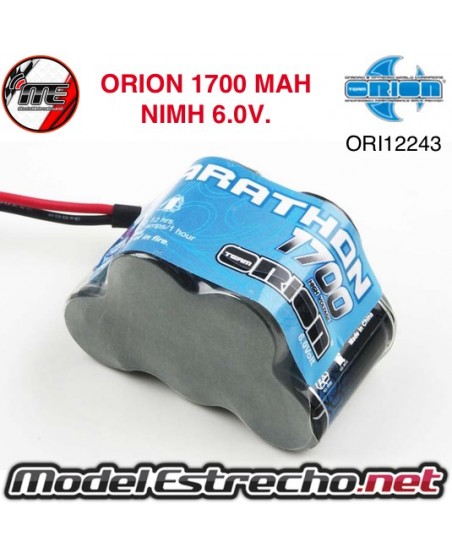 BATERIA RX MARATHON XL 1900 6.0V TEAM ORION  BEC