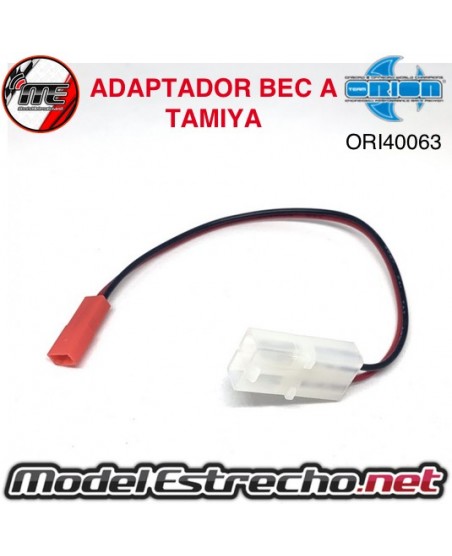 ADAPTADOR BEC HEMBRA A TAMIYA

Ref: ORI40063