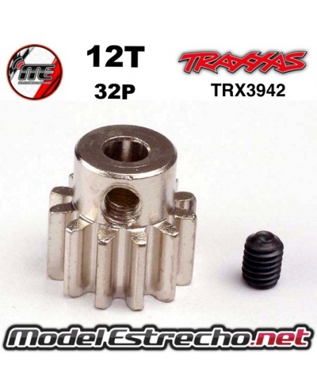 PIÑON TRAXXAS 12T  (32 DP) DIENTES

Ref: TRX3942