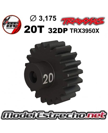 PIÑON 20T 32DP TRAXXAS ENDURECIDO

Ref: TRX3950X
