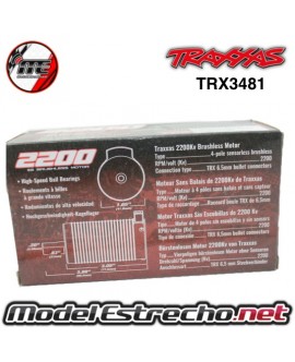 MOTOR 2200Kv  75mm BRUSHLESS TRAXXAS Ref: TRX3481