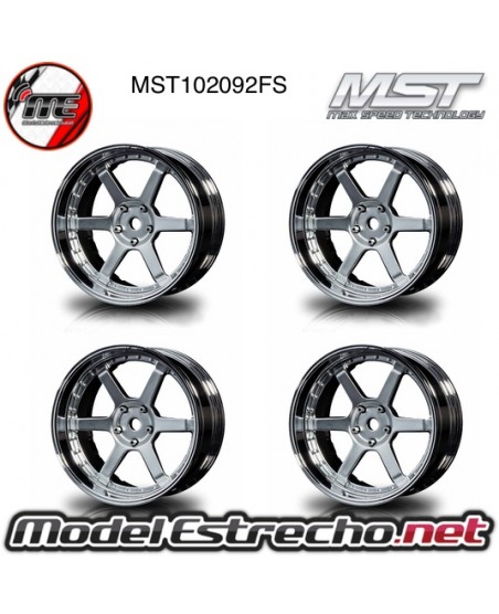 LLANTAS MST CROMADA PLATA MATE S-S 106 DRIFT MST OUTSET VARIABLE (4U.)

Ref: MST102092FS