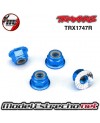 TUERCAS AZULES 4mm TRAXXAS