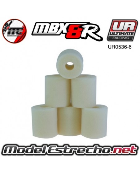ESPUMAS FILTRO ULTIMATE SIN ACEITAR MUGEN MBX8R 6U.

Ref: UR0536-6