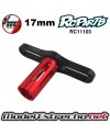 LLAVE RUEDAS 17mm, EN ALUMINIO CON MUY BUENA CALIDAD. 

Ref: RC11103