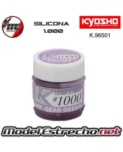 GRASA SILICONA KYOSHO 1000 CPS (15Gr)

Ref: K.96501