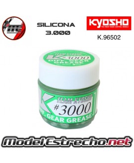 GRASA SILICONA KYOSHO 3000 CPS (15Gr)

Ref: K.96502
