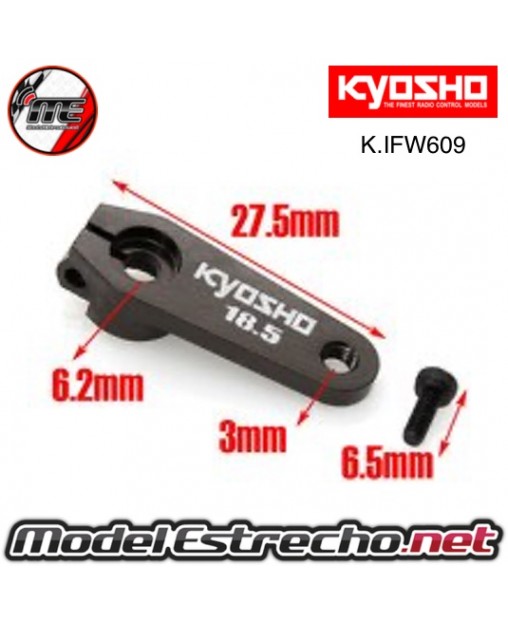 Kyosho Corona Dadi Per Modelli Radiocomandati Crawler, Colore Nero, KYOUM730-69