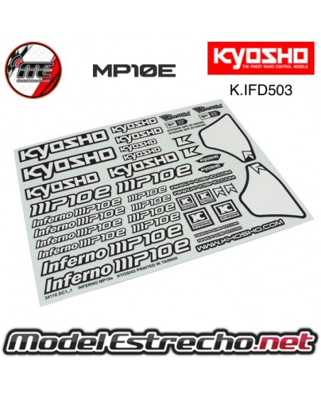 copy of PEGATINAS DECORACION KYOSHO INFERNO MP10