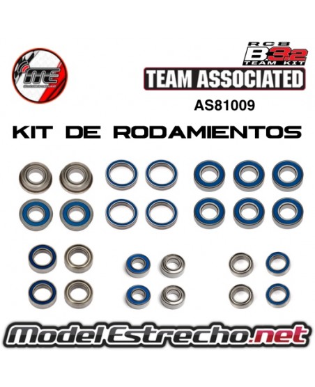 KIT RODAMIENTOS TEAM ASSOCIATED RC8B3.1e
