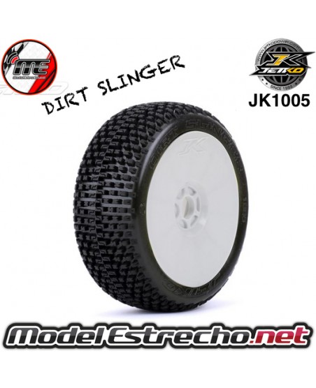 JETKO DIRT SLINGER MONTADA LLANTA BLANCA (2U.)  JK1005
