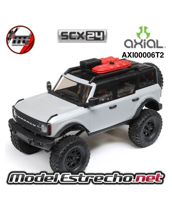 AXIAL SCX24 FORD BRONCO 2021 1/24 4WD RTR GRIS

Ref: AXI00006T2