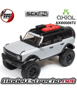 AXIAL SCX24 FORD BRONCO 2021 1/24 4WD RTR GRIS

Ref: AXI00006T2