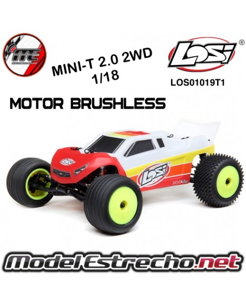 LOSI MINI-T 2.0 2WD 1/18 STADIUM TRUCK BRUSHLESS RTR

Ref: LOS01019T1