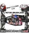 copy of 1/18 MINI-T 2.0 2WD STADIUM T BLUE BRUSHED RTR