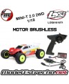 copy of 1/18 MINI-T 2.0 2WD STADIUM T BLUE BRUSHED RTR