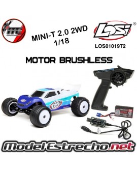 LOSI MINI-T 2.0 2WD 1/18 STADIUM TRUCK BRUSHLESS RTR AZUL

Ref: LOS01019T2