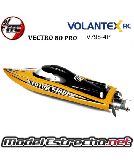 LANCHA VOLANTEX RC VECTOR  SR80 PRO BRUSHLESS  2,4Ghz RTR 80 CM  V798-4P