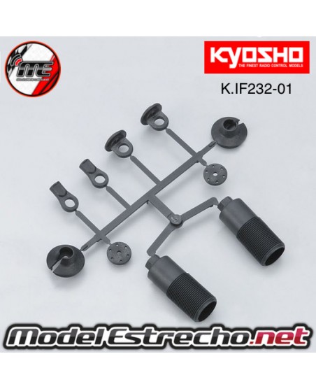 PIEZAS PLASTICO DE AMORTIGUADOR KYOSHO INFERNO NEO 

Ref: K.IF232