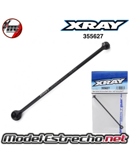 PALIER CENTRAL TRASERO CVD DRIVE SHAFT 115mm XRAY

Ref: 355627