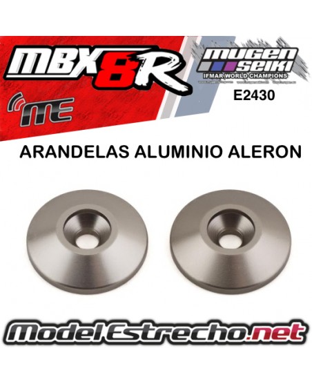 ARANDELA DE ALUMINIO ( 2U.) ALERON MUGEN MBX8R 

Ref: E2430
