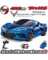 copy of TRAXXAS CORVETTE CHEVROLET STINGRAY 1/10 SCALE AWD SUPERCAR 4-TEC 3.0 NEGRO