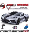 copy of TRAXXAS CORVETTE CHEVROLET STINGRAY 1/10 SCALE AWD SUPERCAR 4-TEC 3.0 NEGRO