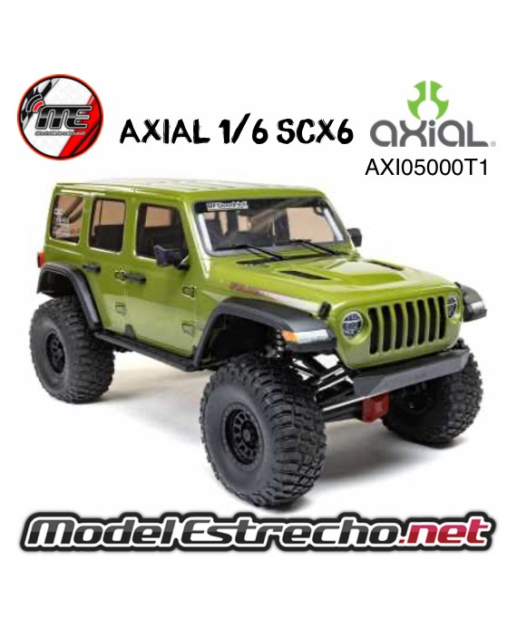 AXIAL CRAWLER SCX6 JEEP JLU WRANGLE 4WD ESCALA 1/6 RER VERDE

Ref: AXI05000T1