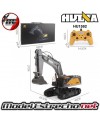 EXCAVADORA HUINA 1592 1/14 MODELO VOLVO SEMI METALICA 2,4Ghz

Ref: HU1592
