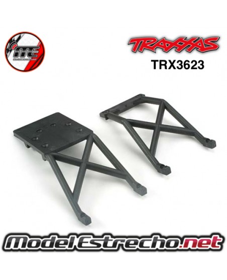 TRAXXAS SKID PLATES ( FRONT & REAR ) PINK