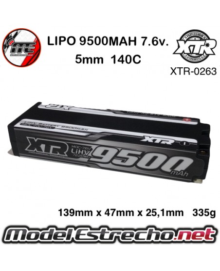 BATERIA LIPO XTR 9500Mha 7.6HV 5mm 140C

Ref: XTR-0263