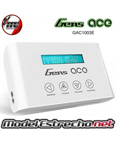 CARGADOR GENS ACE IMARS III SMART BALANCE RC 

Ref: GAC1003E