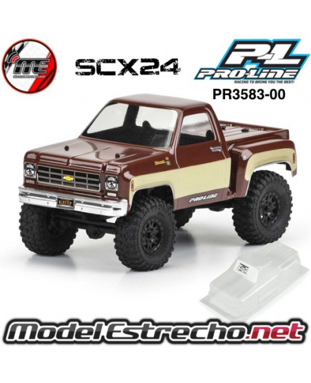 CARROCERIA PROLINE 1/24 1978 CHEVY K-10 SCX24

Ref: PR3583-00