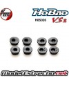 CASQUILLOS CONVERGENCIA AJUSTABLES HYPER VS HOBAO NITRO Y ECO 

Ref: H85026