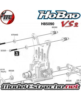 SUJECION AMORTIGUADOR 6.8mm HOBAO HYPER VS2

Ref: H85090