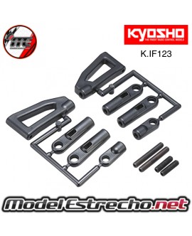 TRAPECIO DELANTERO SUPERIORES KYOSHO INFERNO MP7.5 NEO 

Ref: K.IF123