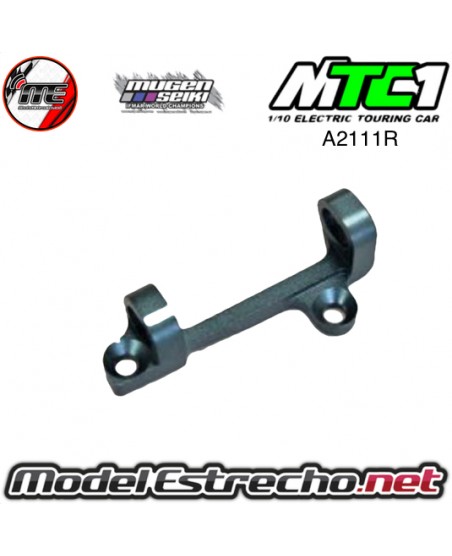 SOPORTE TRAPECIO SUPERIOR DELANTERO DERECHO MUGEN MTC1 (1U.)

Ref: A2111R