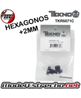 HEXAGONOS RUEDA 17mm ALUMINIO ALIGERADOS +2mm TEKNO EB48

Ref: TKR5071C